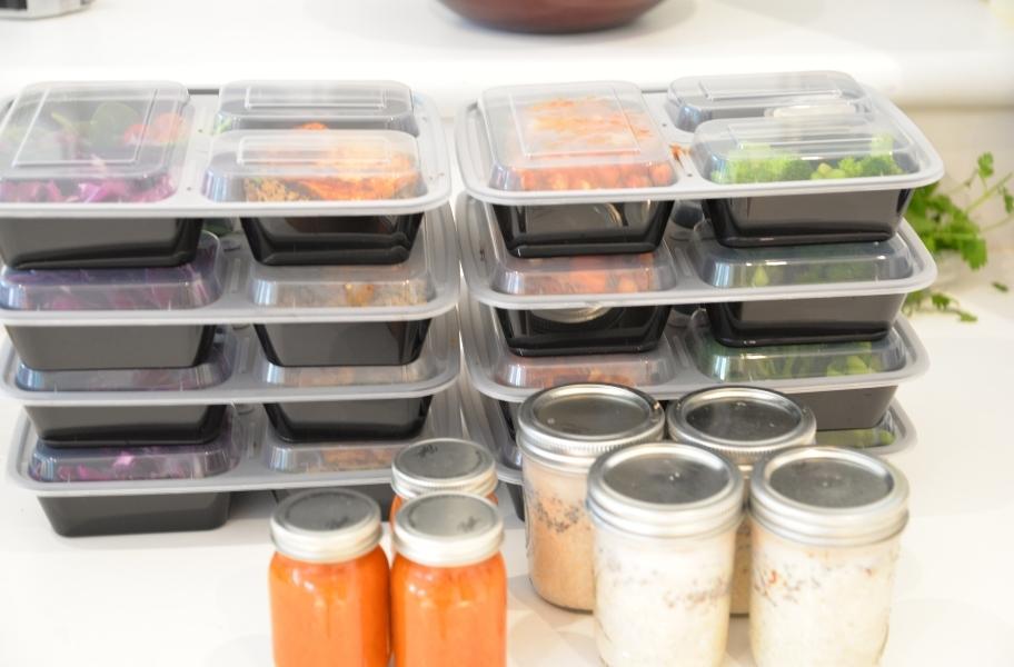 DIY Protein Snack Box Meal Prep