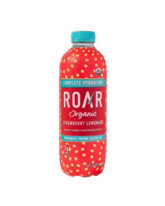 Roar Beverage Strawberry Lemonade - Front view