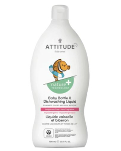 Attitude Baby Bottle and Dishwashing Liquid - Main
