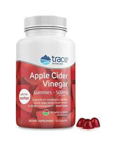 Trace Minerals Apple Cider Vinegar Gummies, 60 Count