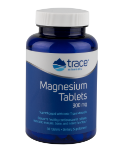 Trace Minerals Magnesium Tablets, 60 Tablets