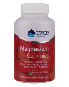 Trace Minerals Magnesium Gummies, Watermelon