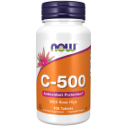 NOW Foods Vitamin C-500 - 100 Tablets