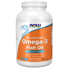 NOW Foods Omega-3 Fish Oil, Molecularly Distilled - 500 Softgels