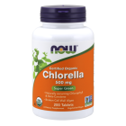 NOW Foods Chlorella 500 mg, Organic - 200 Tablets