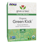 NOW Foods Green Kick™ Tea, Organic - 24 Tea Bags