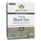 NOW Foods Black Tea, Organic - 24 Tea Bags