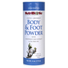 NutriBiotic Body & Foot Powder, Unscented