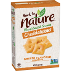 Back To Nature Cheddalicious Cheese Flavored Crackers - Front view