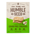 Humble Seed Grain Free Crackers Garlic Herb - Front view