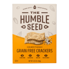 The Humble Seed Grain Free Crackers Everything Flavor - Front view