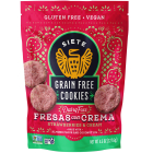 Siete Grain Free Cookies, Fresas Con Crema Strawberries & Cream, 4.5 oz.
