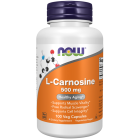 NOW Foods L-Carnosine 500 mg - 100 Veg Capsules