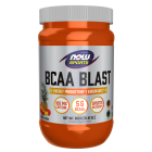 NOW Foods BCAA Blast Powder, Tropical Punch Flavor - 600 Grams