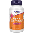 NOW Foods Beta Carotene, Natural 7,500 mcg - 90 Softgels