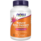 NOW Foods Beta Carotene, Natural 7,500 mcg - 180 Softgels