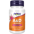 NOW Foods Vitamin A & D 10,000/400 IU - 100 Softgels