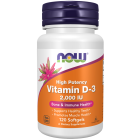 NOW Foods Vitamin D-3 2000 IU - 120 Softgels