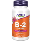 NOW Foods Vitamin B-2 100 mg - 100 Veg Capsules