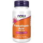 NOW Foods Pantothenic Acid 500 mg - 100 Veg Capsules