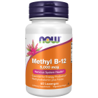 NOW Foods Methyl B-12 5,000 mcg - 60 Lozenges