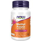 NOW Foods Methyl Folate 5000 mcg - 50 Veg Capsules