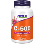 NOW Foods Vitamin C-500 - 250 Tablets