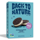 Back to Nature Double Classic Creme Sandwich Cookies - Front view