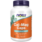 NOW Foods Cal-Mag Caps - 120 Veg Capsules