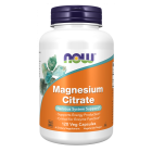 NOW Foods Magnesium Citrate - 120 Veg Capsules