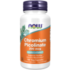 NOW Foods Chromium Picolinate 200 mcg - 100 Veg Capsules