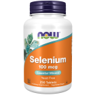 NOW Foods Selenium 100 mcg- 250 Tablets