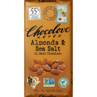 Chocolove Almonds & Sea Salt in Dark Chocolate, 3.2 oz.