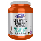 NOW Foods Egg White Protein, Creamy Chocolate Powder - 1.5 lbs.