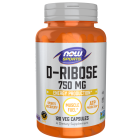 NOW Foods D-Ribose 750 mg - 120 Veg Capsules