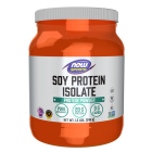 NOW Foods Soy Protein Isolate, Unflavored Powder - 1.2 lbs.