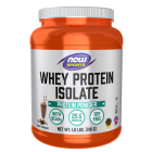 NOW Foods Whey Protein Isolate, Creamy Chocolate Powder - 1.8 lbs.