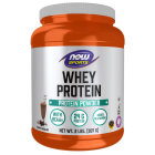 NOW Foods Whey Protein, Creamy Chocolate Powder - 2 lbs.