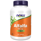 NOW Foods Alfalfa 650 mg - 250 Tablets