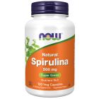 NOW Foods Spirulina 500 mg - 120 Veg Capsules