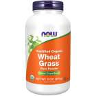 NOW Foods Wheat Grass Powder, Organic - 9 oz.