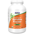 NOW Foods Spirulina, Organic Powder - 1 lb.