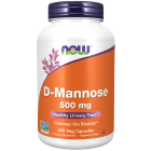 NOW Foods D-Mannose 500 mg - 240 Veg Capsules