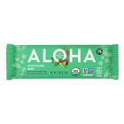 Aloha Chocolate Mint Protein Bar - Front view