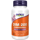 NOW Foods DIM 200 Diindolylmethane - 90 Veg Capsules