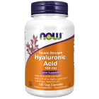 NOW Foods Hyaluronic Acid, Double Strength 100 mg - 120 Veg Capsules