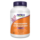 NOW Foods Glucosamine & Chondroitin with Trace Minerals - 120 Veg Capsules