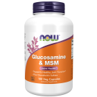 NOW Foods Glucosamine & MSM - 180 Veg Capsules