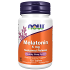 NOW Foods Melatonin 5 mg Sustained Release - 120 Tablets