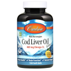 Carlson Lemon Norwegian Cod Liver Oil, 150 softgels